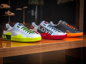 Schoenen display maken